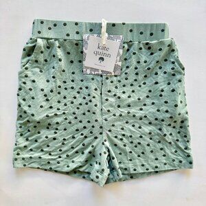 Kate Quinn Shorts | Polka Dot | Sage Green | 3T | NWT (new with tags)